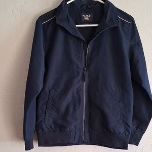 PLACE Dark Blue Men's Windbreaker